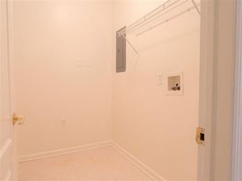 Washer/dryer hookups